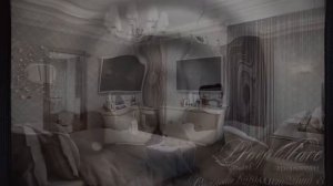 Дизайн спальни, интерьер спальни в загородном доме.