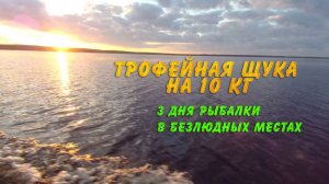 3 Дня Потрясающей Рыбалки. Без Рыбы - Не Уйти. Живописные места и Трофейная щука