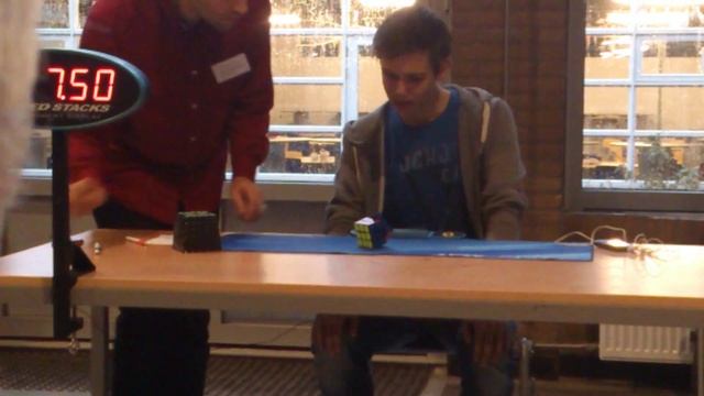 Mats Valk Ave 7.66 Offical 3x3 European Record and National Dutch Record Speedcubing 4 november 201 смотреть онлайн