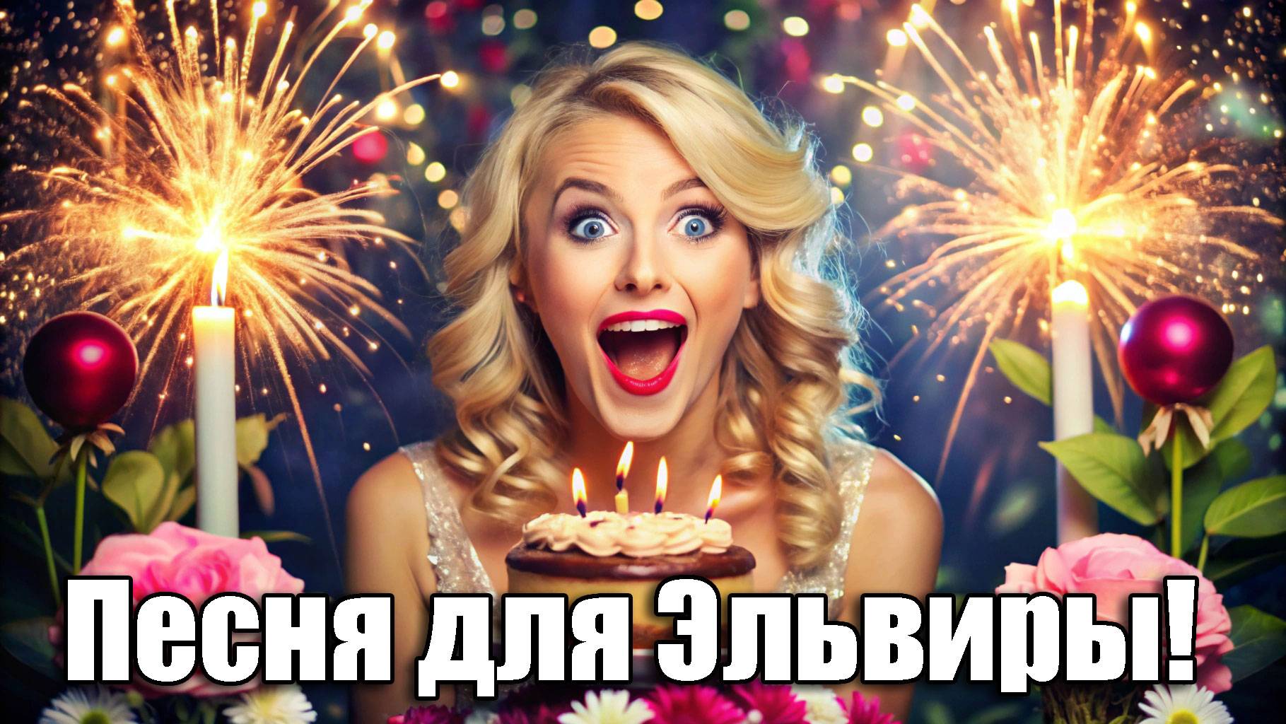 С днем рождения эльвира открытки