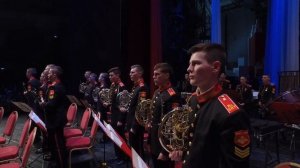 "Эх, дороги" в исполнении оркестра Московского военно-музыкального училища