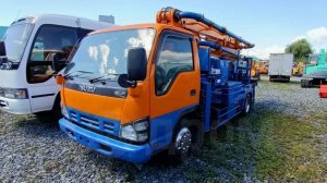 Автобетононасос на базе Isuzu Elf 18м