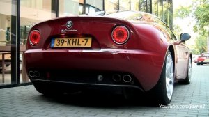 Alfa Romeo 8C Competizione LOVELY Sound!! - 1080p HD