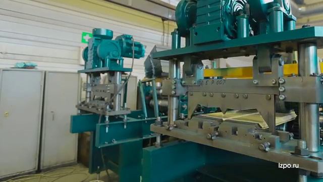 Полнокомплектная линия для металлосайдинга “Евробрус” смотреть онлайн