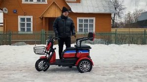 ЭЛЕКТРОТРИЦИКЛ ПОД ЛЮБЫЕ ЗАДАЧИ!!! НОВИНКА Rutrike ПИЛОТ