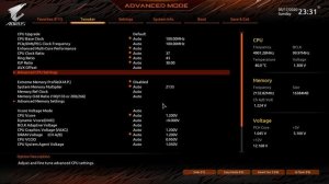 Gigabyte Z490 AORUS Ultra BIOS Overview
