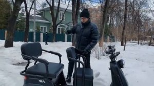 СУПЕР!!! ПАССАЖИРСКИЙ + ГРУЗОВОЙ ЭЛЕКТРОТРИЦИКЛ Rutrike ТОПИК