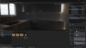 19. Exporting To Unreal Engine 5. KITCHEN ENVIRONMENT in Unreal Engine 5
