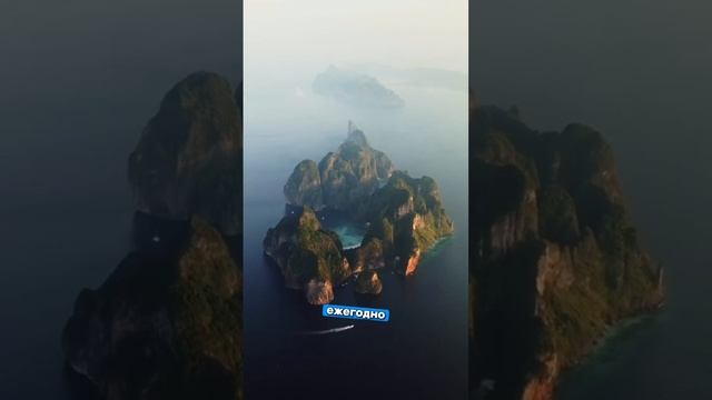 Дождались! Бухта Майя Бей открылась для высадки. We've finally waited! Maya Bay is open for landing