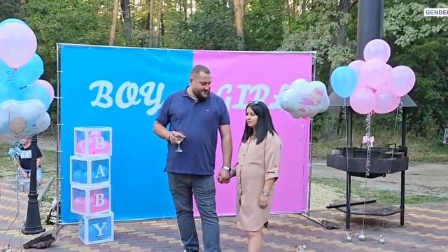 Голос малыша на гендер пати с именами родителей, озвучка детским голосом, раскрытие пола ребенка