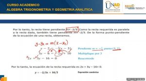 B-learning ALGEBRA, TRIGONOMETRIA Y GEOMETRIA ANALITICA (Réplica)