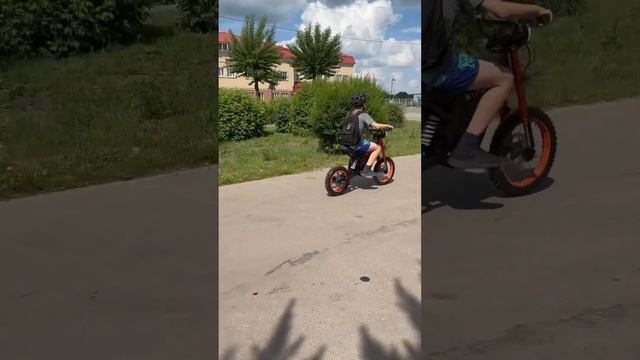 Электрический питбайк Kugoo Wish 1500w #гонки  #escooter смотреть онлайн