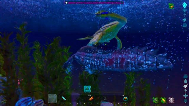 первое приручение нового дино, Новый крокодил дейнозух THE ISLAND смотреть онлайн