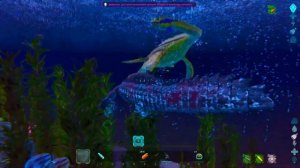 первое приручение нового дино, Новый крокодил дейнозух THE ISLAND