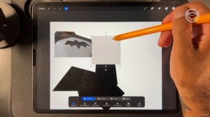 14. Part 14 Extra! Procreate Bat Logo Creation & Placement