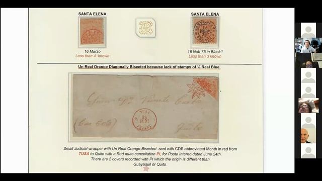 Ecuador, La Segunda Emisión Escudos Franceses. Primera serie Litografíada del Ecuador, 1873 смотреть онлайн