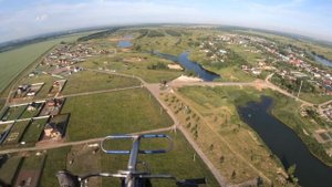 Полеты на паралете 3 июля 2020 года. Льгово, Лужки, Караси, Глебово.