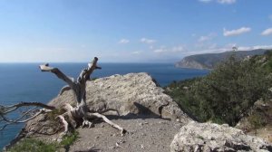 Тропа Голицина... Долина Рая и Долина Ада... Караул-Оба... Новый Свет, Крым. 10.10.2022.