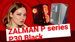 НИКС Компьютерный Супермаркет: видео про Корпус ZALMAN P30 Black Черный без БП с окном