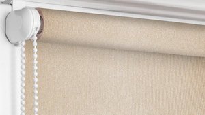 Перл песочный - обзор ткани для рулонных штор Рулонка.рус