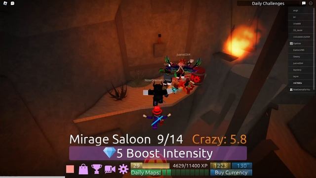 все концовки в flood escape 2 на карте Mirage Saloon