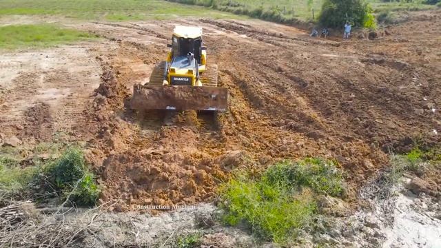 Строительство, расчистка нового участка