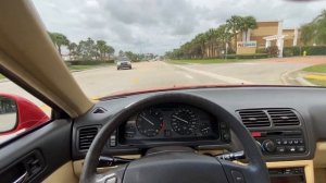 DRIVING VIDEO/ROAD TEST 1991 ACURA LEGEND COUPE FOR SALE