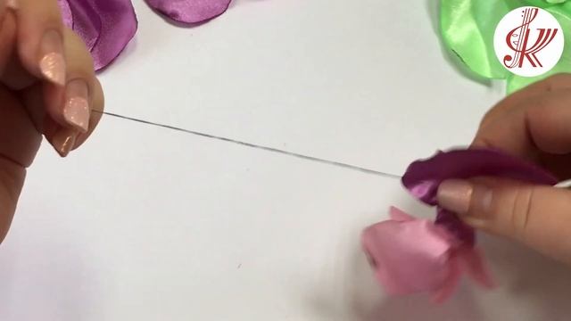 Мастер-класс по изготовлению броши из атласной ткани смотреть онлайн