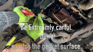 How to replace oil pan gasket? 2004 Chrysler Sebring 2.7L V6