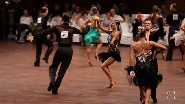 Chernositov Alexander - Grishanina Arina, USA | GOC 2018 Mannheim - WDC Amateur LAT - R1 J