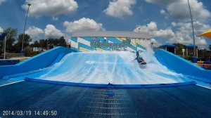 sanchez v shelton FlowRider FLOW Tour at Carmel Clay Rec Aquatic Center in Indiana Pro Flowboarders