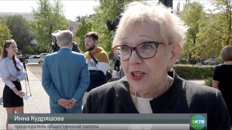 Открытие памятника в Нововоронеже