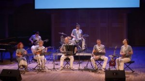 "Volga Folk Band" by Dmitry Butsykov is played by Zh. Kosma "Autumn leaves"