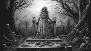 Анубис † Страшные истории † Могила проклятой дочери