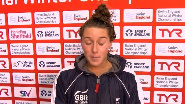 Jessica Fullalove 100m Back Post Race Interview | National Winter Champs 2017 смотреть онлайн