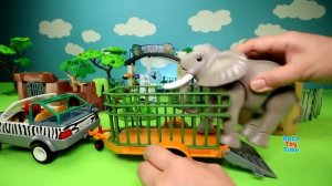 RaceToyTime Playmobil Animals Zoo Playset Build and Play - Fun Toys For Kids