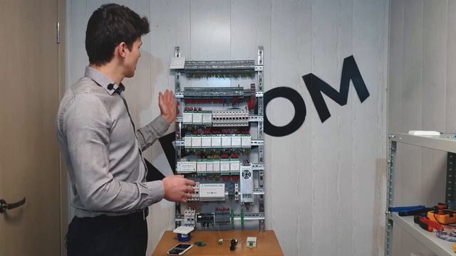 Система Умный дом для квартиры 180кв | Обзор щита на 100+ модулей | Оборудование Wiren Board смотреть онлайн