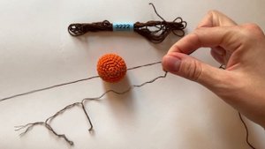 МАСТЕР-КЛАСС. Тыква крючком 🎃. Брелок