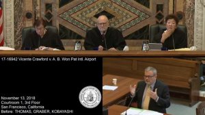 17-16942 Vicente Crawford v. A. B. Won Pat Intl. Airport