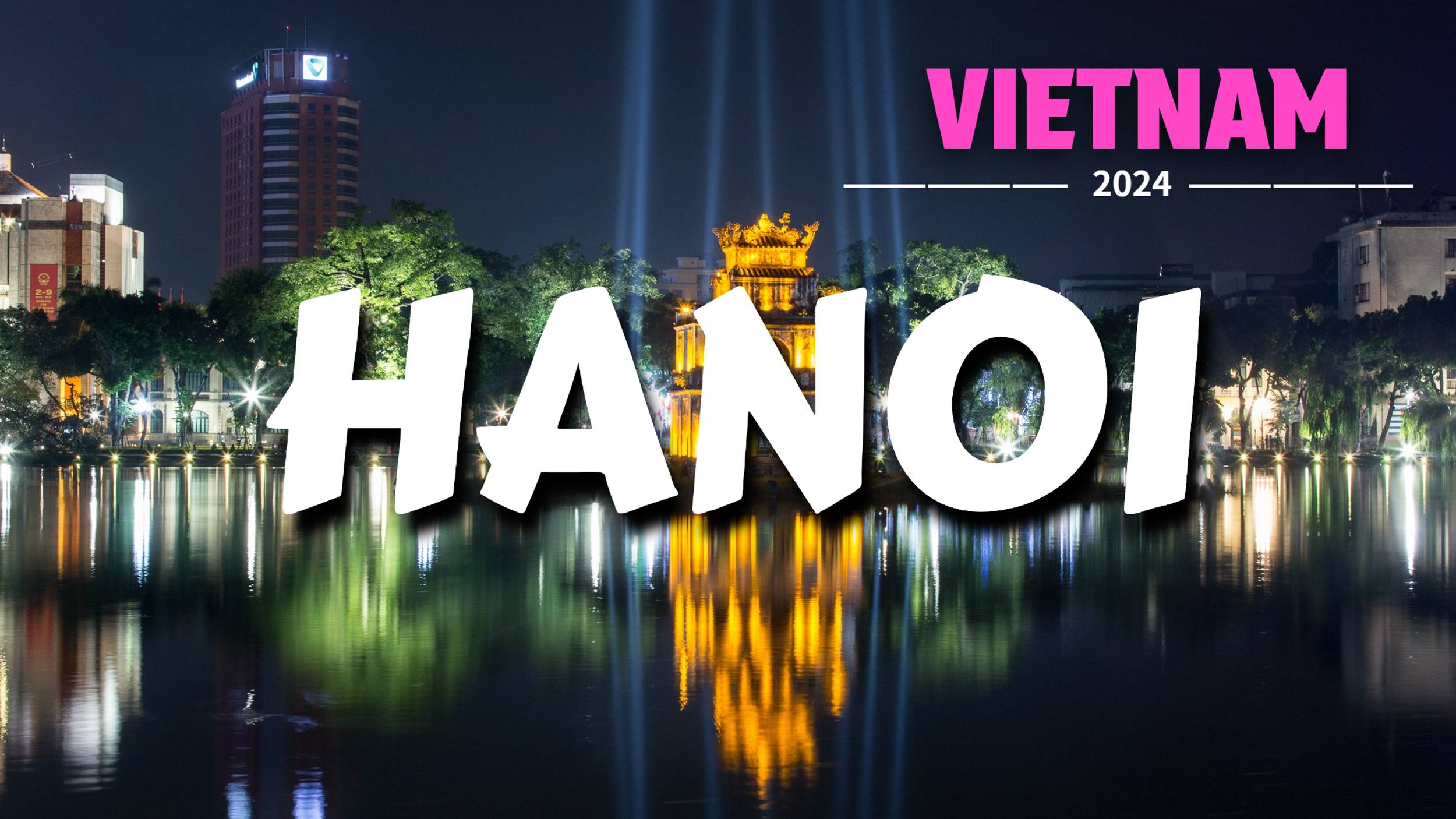 Ханой, столица Вьетнама - Hanoi 4K Walking Tour Vietnam - Обзор Вьетнам