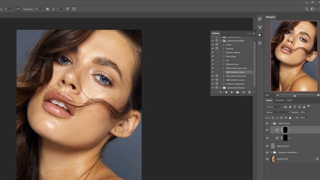 Free photoshop actions for retouching // Share my actions