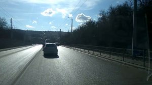 ДТП Симферополь 15.02.2018. Выезд на Ялтинскую трассу