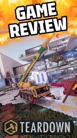 DESTRUCTIVE SANDBOX HEIST GAME WITH PUZZLES | TEARDOWN, GAME REVIEW #teardown #review