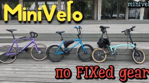 Minivelo по FIXed gear