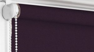 Омега баклажан - обзор ткани для рулонных штор Рулонка.рус