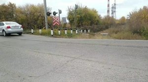 ж/д переезды в пригородной зоне города Омска