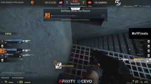 Selfless vs SK Gaming CS:GO CEVO Gfinity Pro-League [28/4/16] [Overpass] Map1 BO3