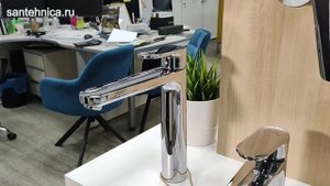 Смеситель Hansgrohe Vernis Blend 71552000 для раковины, с донным клапаном, хром глянцевый