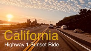 Путешествие на мотоцикле по Тихоокеанскому побережью на закате. Западное побережье США #мото #cша