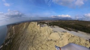 Полет на параплана видео на  360